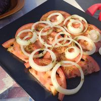 Salad at Guep Cafe in Mallorca