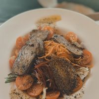 Salat mit Saitan  at Guep Cafe in Mallorca