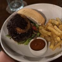 Mushroom Burger at Bella by Sage in Ubud