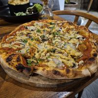 Pizza, not the best I've had but decent at Bella by Sage in Ubud