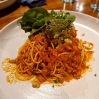 Spag bowl with beyond mince at Bella by Sage in Ubud