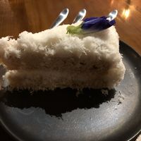 Coconut cake. Go for it! at Bella by Sage in Ubud