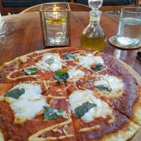 Glutenfree pizza Margarita at Bella by Sage in Ubud