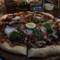 BB Jackfruit pizza (GF available) at Bella by Sage in Ubud