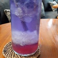 Galaxy colour changing lemonade at Bella by Sage in Ubud