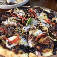 Jackfruit pizza (no coriander)  at Bella by Sage in Ubud