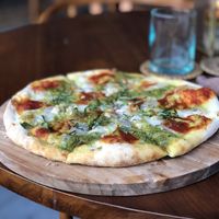 Trio pizza - AMAZING at Bella by Sage in Ubud