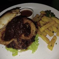 BBQ Burger at Bella by Sage in Ubud