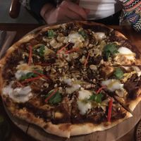 BBq Pizza at Bella by Sage in Ubud