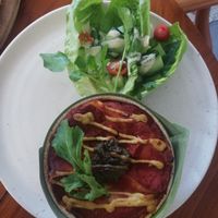 Lasagna, amazing!! at Bella by Sage in Ubud