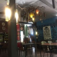 Sweet chandelier  at Wild Fern in Coron