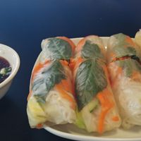 Salad rolls at Pho HouZ in Calgary