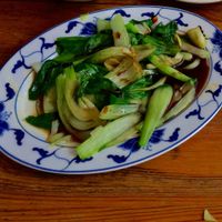 Steamed bok choy at Lon Men's Noodle House in Berlin