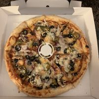 vegan hot❤️  at Cardiff Pizza Company in Cardiff