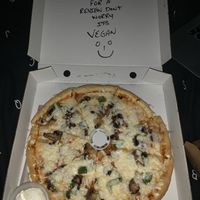 Free Vegan Mayo :) at Cardiff Pizza Company in Cardiff