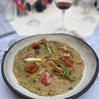 No rice risotto - lack of rice disappointing but good flavour  at Marmita in Skiathos