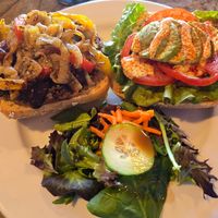  at Ginger's Garden Cafe in Springville