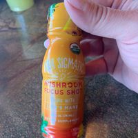 Four stigmatic mushroom focus shot - and it tastes good! at Ginger's Garden Cafe in Springville