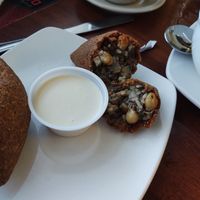 Vegan kibbeh at Sawa in Houston