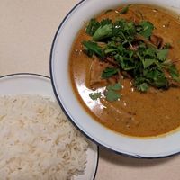 Curry jaune végane  #Veganuary at Pumpui in Montreal