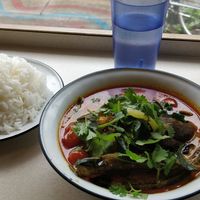 Yellow curry at Pumpui in Montreal