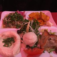 Vegan mezze at Aux Saveurs du Liban in Paris