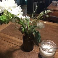  Table decoration  at Kathy's Blue Cat in Berlin