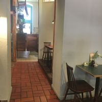 some seats  at Kathy's Blue Cat in Berlin