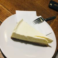 american cheese cake  at Kathy's Blue Cat in Berlin