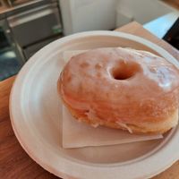 Normal donut at Scoop 'n Dough in Lisbon