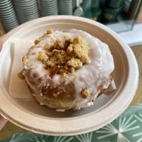 Apple Crumble Donut  at Scoop 'n Dough in Lisbon