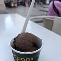 great place to sit and enjoy the city’s atmosphere   at Scoop 'n Dough in Lisbon