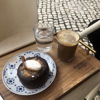 Chocolate tart   at Scoop 'n Dough in Lisbon