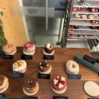 Check out this range of donuts  at Scoop 'n Dough in Lisbon