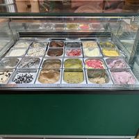 All vegan ice creams so you can choose any.   at Scoop 'n Dough in Lisbon