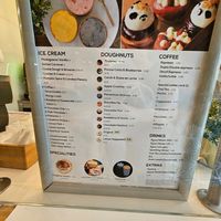 Menu March 23 at Scoop 'n Dough in Lisbon