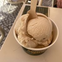 Cookie dough and brownie   at Scoop 'n Dough in Lisbon