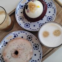 Blueberry-Panacotta & Lemon-Poppyseed at Scoop 'n Dough in Lisbon