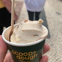 Cookie Dough Ice cream at Scoop 'n Dough in Lisbon