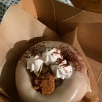 Banoffee (banana caramel)  at Scoop 'n Dough in Lisbon