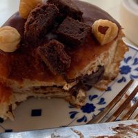 Chocolate hazelnut (inside)  at Scoop 'n Dough in Lisbon