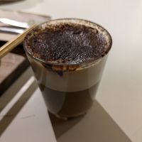 Cappuccino at Scoop 'n Dough in Lisbon