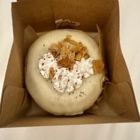 Banoffee Doughnut  #Veganuary at Scoop 'n Dough in Lisbon
