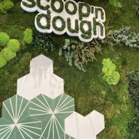 Delicious vegan doughnuts and ice cream here!  at Scoop 'n Dough in Lisbon