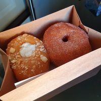 Doughnut overdose at Scoop 'n Dough in Lisbon
