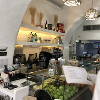 Bar at Healthylicious in Mykonos