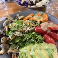 Vegan bowl  at Healthylicious in Mykonos