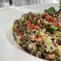 Quinoa salad!!  at Healthylicious in Mykonos
