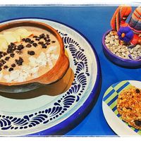 Smoothie bowl and cookie at Suco Almacen Natural in Lujan De Cuyo