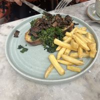 Mushroom tartine  at Medicine in Birmingham